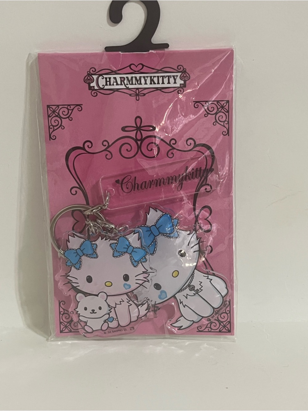 Charmmy Kitty and HoneyCute Acrylic Charm Keychain